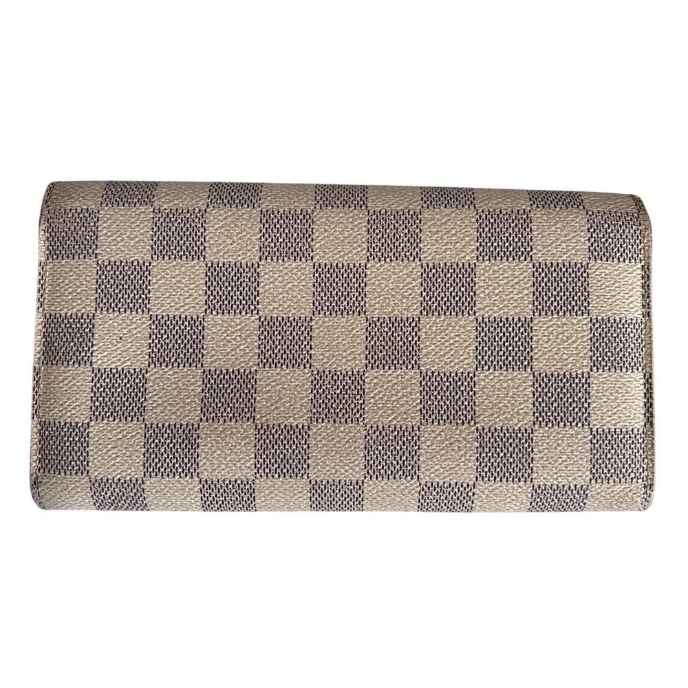 Louis Vuitton Damier Azure Sarah Wallet with Certificate of Authenticity - Picture 7 of 16